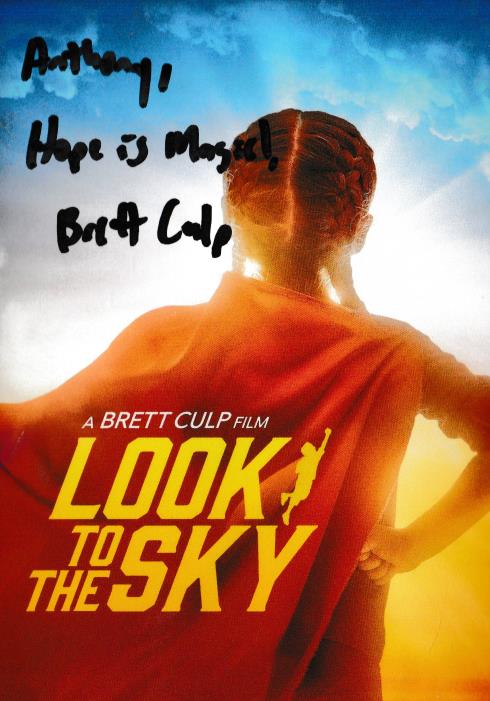 Look To The Sky Brett Culp Autographed