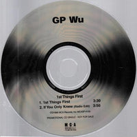 GP Wu: 1st Things First / If You Only Knew Promo - NeverDieMedia