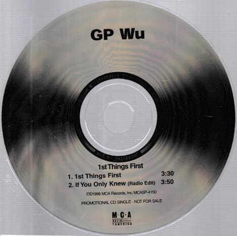 GP Wu: 1st Things First / If You Only Knew Promo - NeverDieMedia