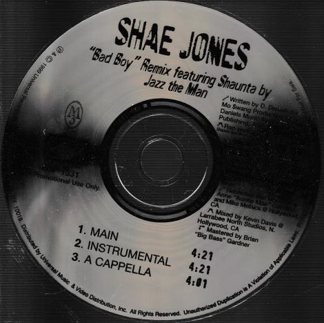 Shae Jones: Bad Boy (Remix) Promo