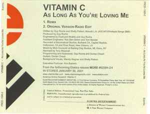 Vitamin C: As Long As You're Loving Me Promo