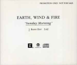 Earth, Wind & Fire: Sunday Morning PRO-CD-6502-R Promo