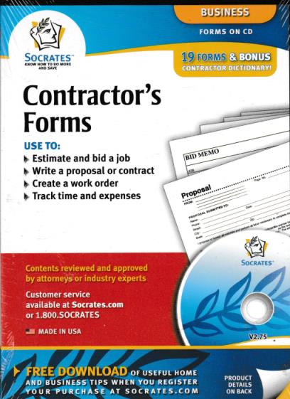Contractor's Forms
