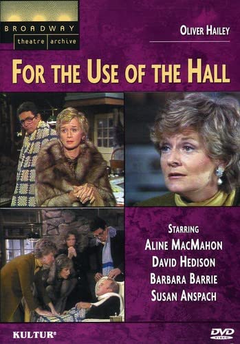 For The Use Of The Hall: Broadway Theatre Archive
