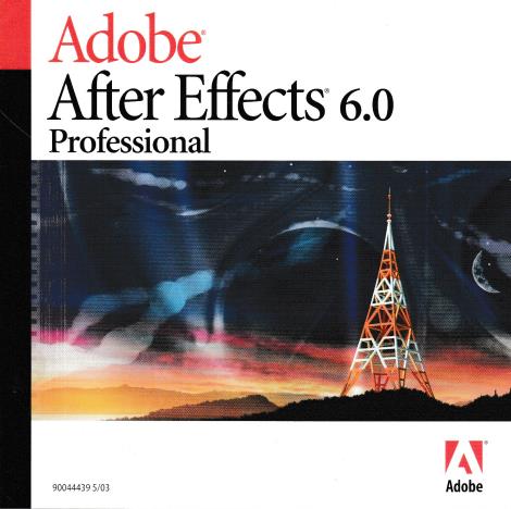 Adobe After Effects 6.0 Pro