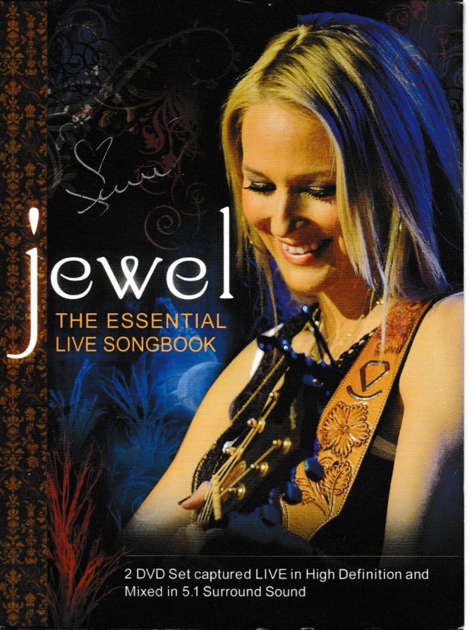 Jewel: The Essential Live Songbook 2-Disc Set w/ Autograph