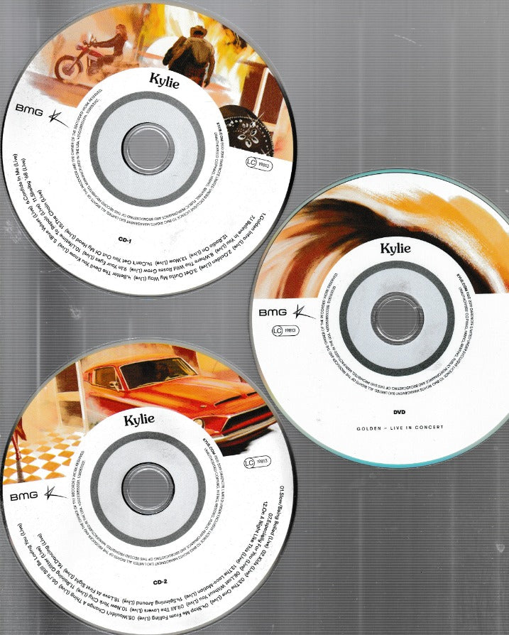 Kylie: Golden: Live In Concert 3-Disc Set