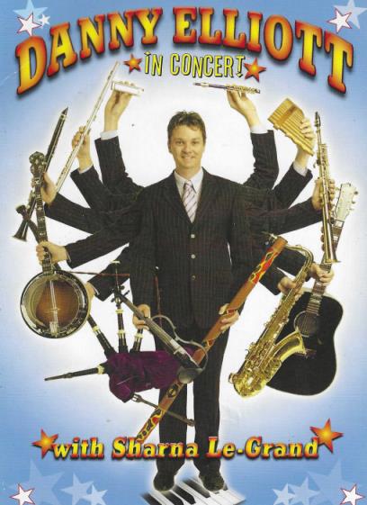 Danny Elliott In Concert With Sharna Le-Grand Signed PAL