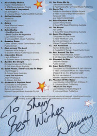 Danny Elliott In Concert With Sharna Le-Grand Signed PAL