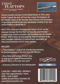 First Flattops: The First U.S. Aircraft Carriers CV-1 To CV-4 2-Disc Set Collector's
