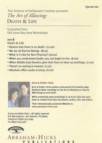 Abraham: The Art Of Allowing: Death & Life