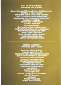 5D Film School: Class 101 & 102 2-Disc Set