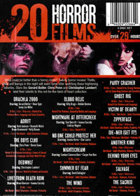 20 Horror Films 4-Disc Set