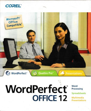 WordPerfect Office 12 2-Disc Set w/ Manual