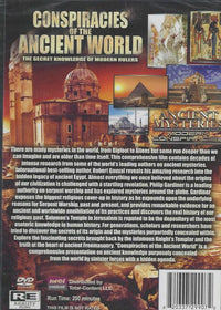 Conspiracies Of The Ancient World 3-Disc Set - NeverDieMedia