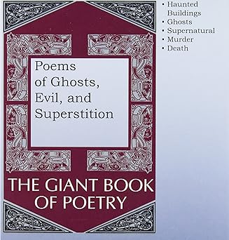 Poems Of Ghosts, Evil, And Superstition: The Giant Book Of Poetry 2-Disc Set