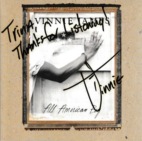 Vinnie James: All American Boy Autographed