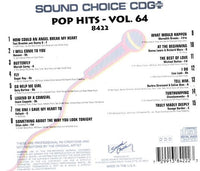 Sound Choice CDG Plus Karaoke Spotlight Series: Pop Hits Volume 64