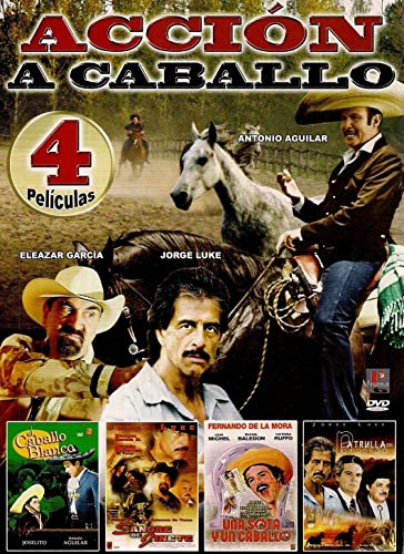 Accion A Caballo: 4 Peliculas