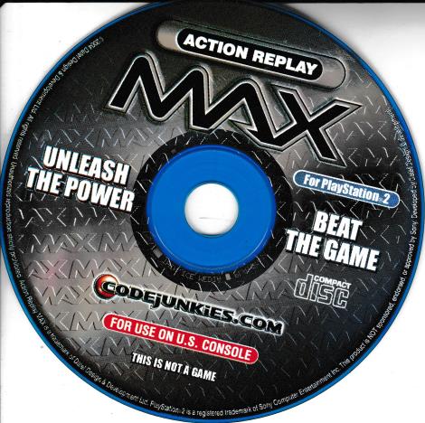 Action Replay Max For Playstation 2