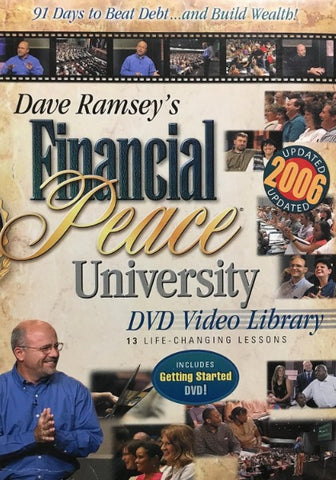 Dave Ramsey's Financial Peace University DVD Video Library: 13 Life-Changing Lessons 5-Disc Set