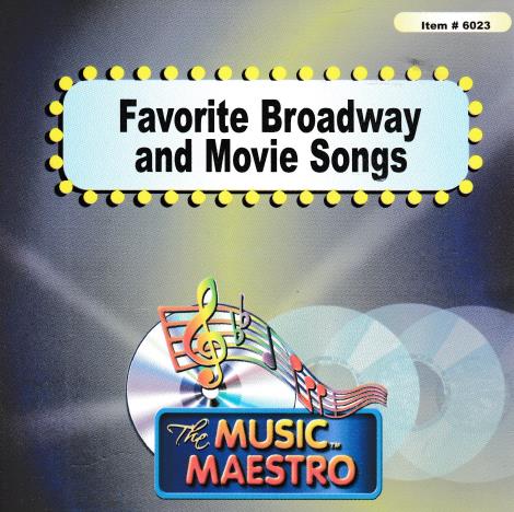 The Music Maestro: Favorite Broadway & Movie Songs