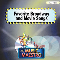 The Music Maestro: Favorite Broadway & Movie Songs