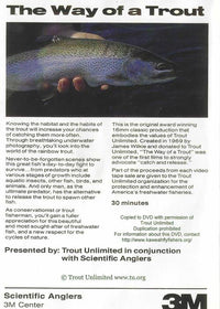 The Way Of A Trout: A Conservation Classic