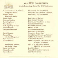 Sun Valley Writers Conference: The 2016 Collection 16-Disc Set