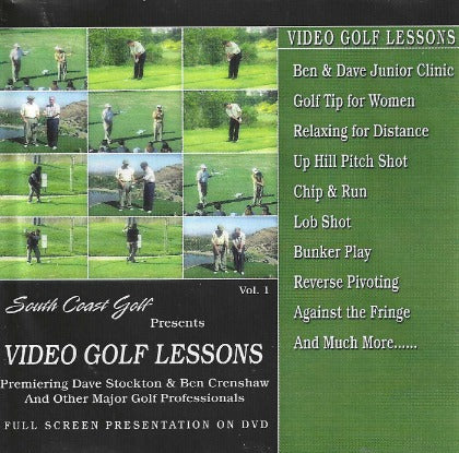 South Coast Golf Presents Video Golf Lessons Vol. 1
