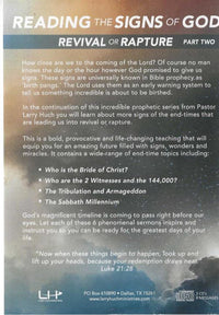 Reading The Signs Of God: Revival Or Rapture Part Two 3-Disc Set