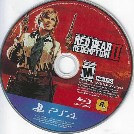 Red Dead Redemption 2 w/ No Artwork
