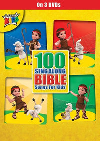 100 Singalong Bible Songs For Kids 3-Disc Set