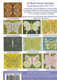 Anita Goodesign: Full Collection: Big Butterflies