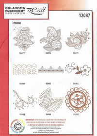Oklahoma Embroidery: Henna