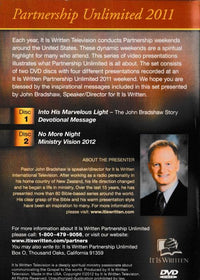 Into His Marvelous Light: The John Bradshaw Story 2-Disc Set
