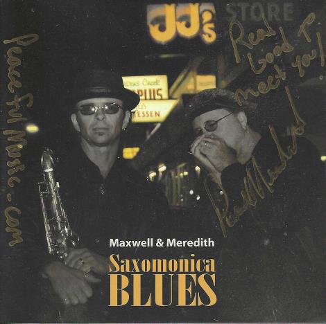 Maxwell & Meredith: Saxomonica Blues Signed