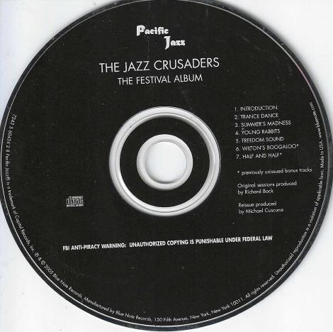 The Jazz Crusaders: The Festival Album w/ No Artwork