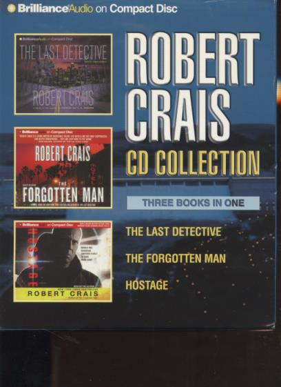 Robert Crais CD Collection: The Last Detective, The Forgotten Man, Hostage 13-Disc Set