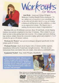 Workouts For Women: Circuit Shaping w/ Booklet