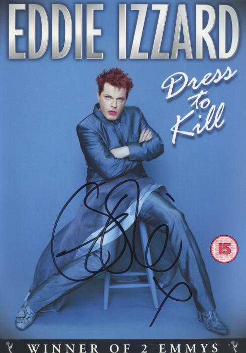 Eddie Izzard: Dress To Kill PAL Signed