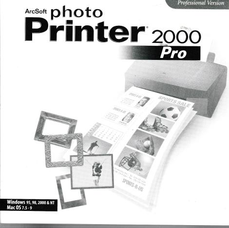 ArcSoft PhotoPrinter 2000 Pro
