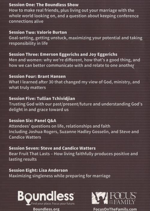 Pursuit: A Boundless Experience: Conference Speaker Sessions 2014 2-Di ...