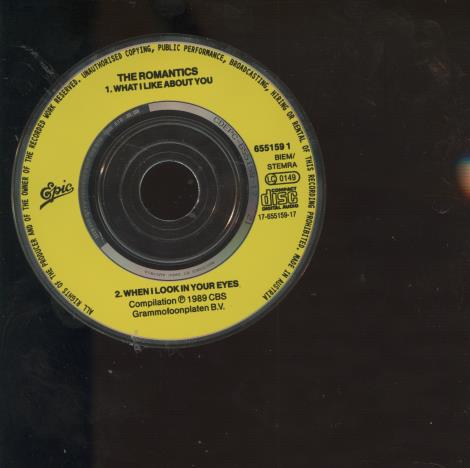The Romantics: That's What I Like About You Mini w/ No Artwork