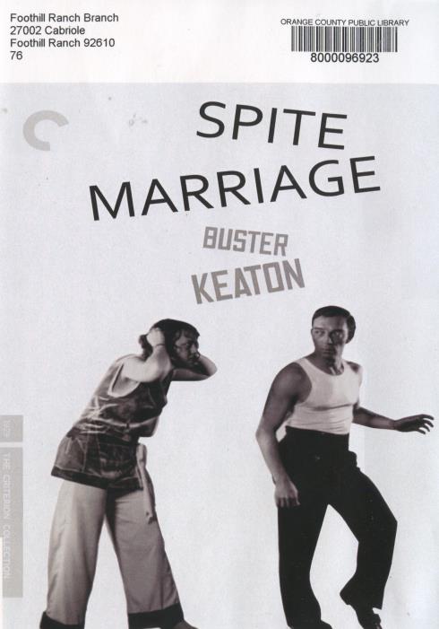 Spite Marriage: The Criterion Collection