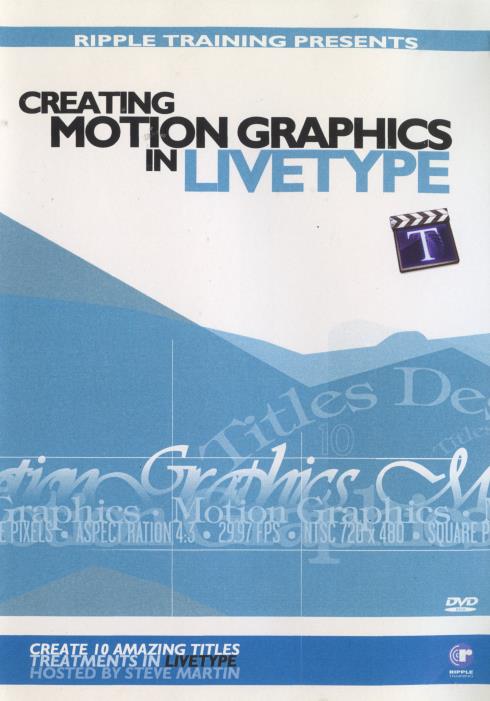 Creating Motion Graphics In Livetype