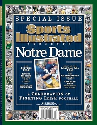 Sports Illustrated: Notre Dame Special Issue: October 2006