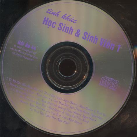 Tinh Khuc: Hoc Sinh & Sinh Vien 1 w/ No Artwork