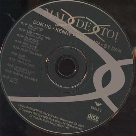 Don Ho, Kenny, Duy Hanh, Sy Dan: Mal De Toi w/ No Artwork