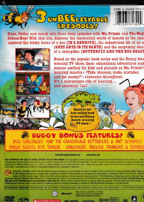 The Magic School Bus: Bugs, Bugs, Bugs! – NeverDieMedia